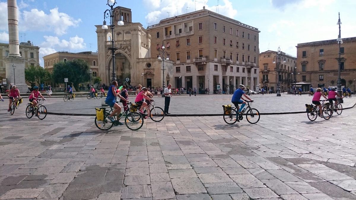 Lecce - Itinerario in bicicletta