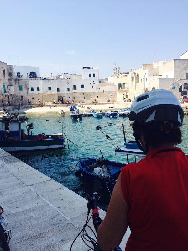 Monopoli, Puglia - Itinerario in bicicletta