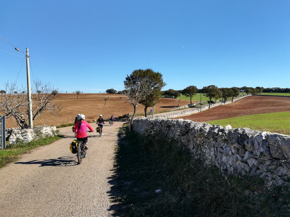 Murgia, Puglia - Itinerario in bicicletta