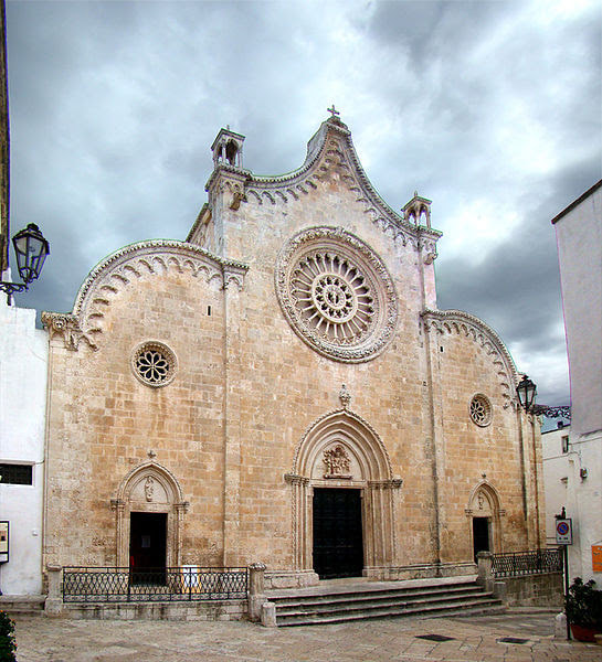 Cattedrale di Ostuni, Puglia - Itinerario in bicicletta