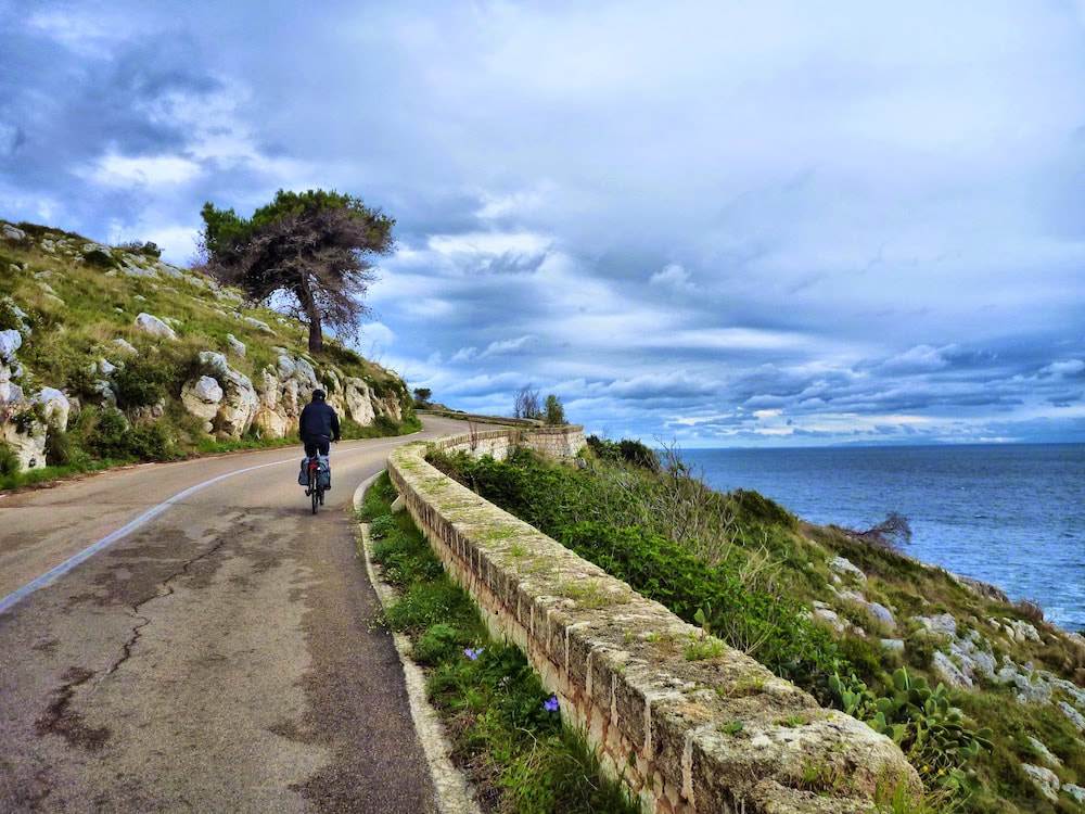 Costa adriatica, Salento - Itinerario in bicicletta