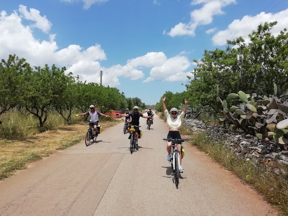 Campagna del Salento, Puglia - Itinerario in bicicletta