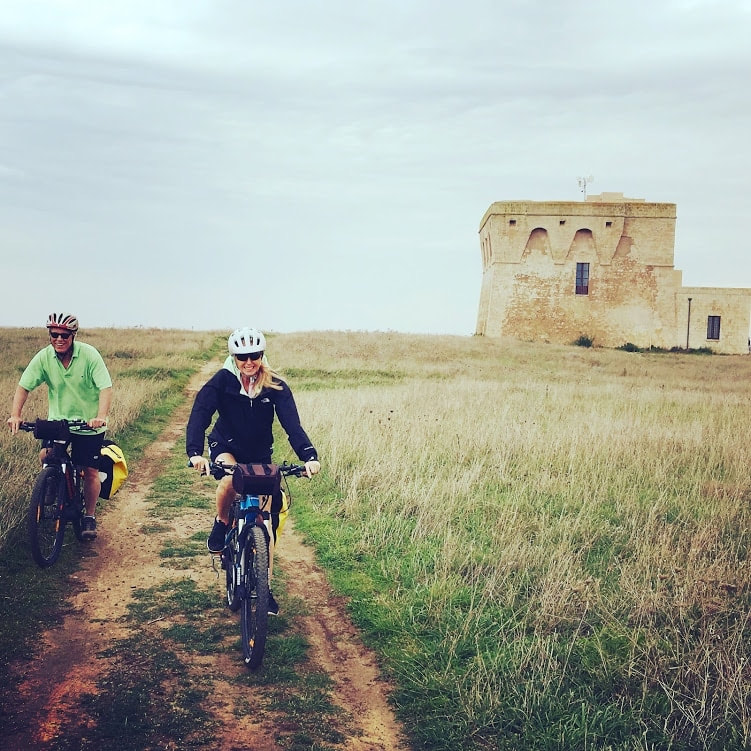 Torre Guaceto, Puglia - Itinerario in bicicletta