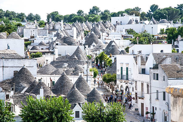 Trulli di Alberobello, Puglia - Itinerario in bicicletta